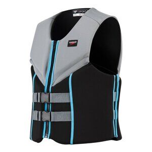 Speedo Men's Sport Premium PFD - MEDIUM Life Jacket Vests, Buckle Closure, PVC,